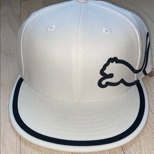 White Puma Hat